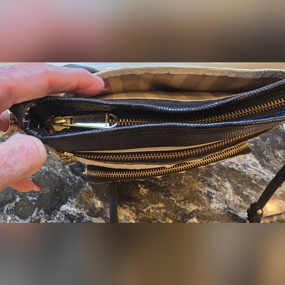 Brahmin Tilda - Sugar Tri Texture Crossbody Bag - Picture 7 of 10